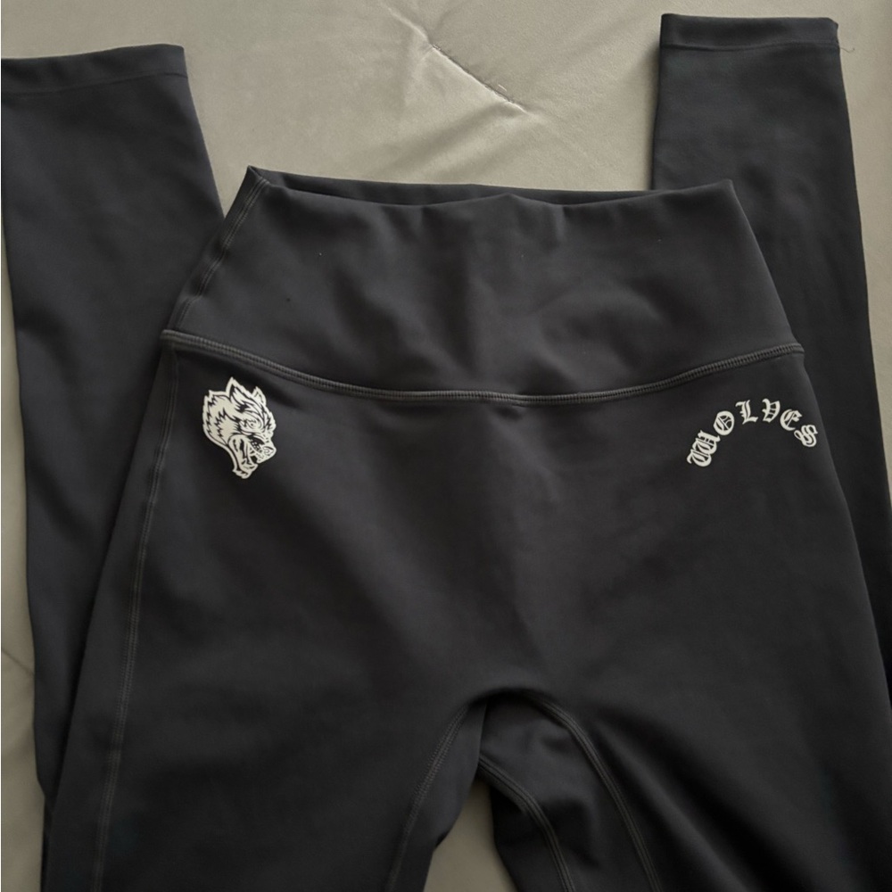 Dark Blue Wolves Leggings